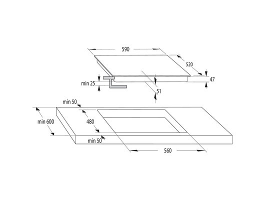 Варочная панель Gorenje ECT642BCSCE